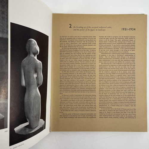 743 - Barbara Hepworth - Two publications 'Barbara Hepworth - Carvings and Drawings' with an introduction ... 