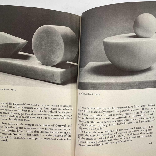 743 - Barbara Hepworth - Two publications 'Barbara Hepworth - Carvings and Drawings' with an introduction ... 