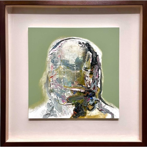 81 - David Kim WHITTAKER (1964) Settings, 2012 Mixed media, signed, inscribed and dated to verso, 40 x 40... 