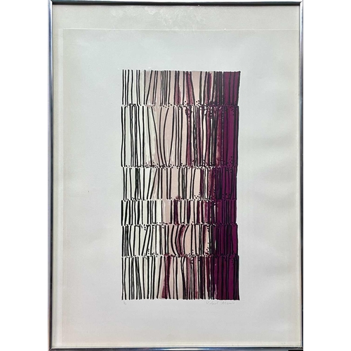 95 - Robert ADAMS (1917-1984) Screen Form, 1973 Lithograph Signed Numbered 8/90 Image size 56 x 28.5cm Sh... 