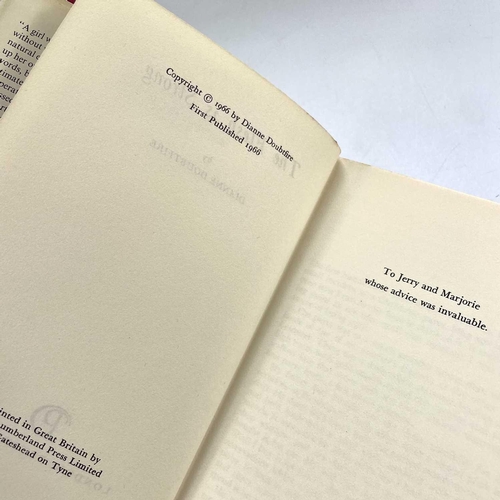 451 - Dianne Doubtfire. Signed. 'Behind the Screen,' flat signed, first edition, original cloth, unclipped... 