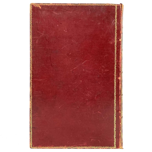 453 - Fine Binding. Sir WALTER SCOTT. 'The Abbot: Being a Sequel to the Monestery,' full red morocco rubbe... 