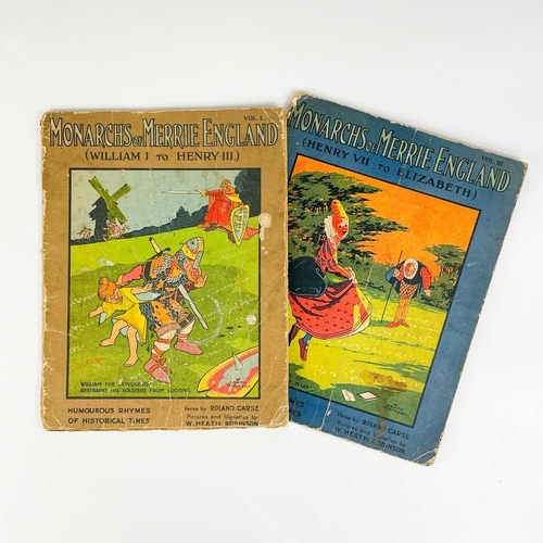 459 - W. Heath Robinson Illustrations. Five works. 'Heath Robinson at War,' thin card wraps, pictorial unc... 