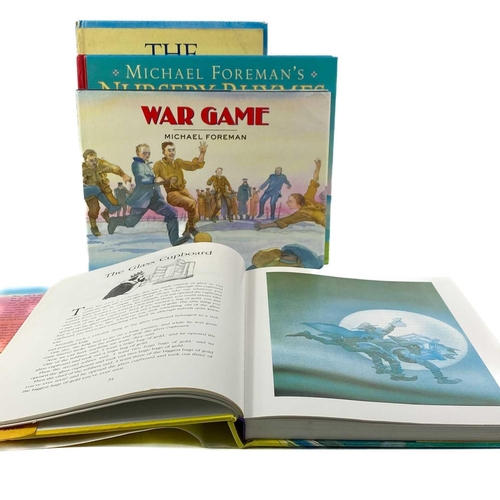 468 - Five Childrens Books 'Fairy Tails and Fantastic Stories' by Terry Jones, 'War Game' by Michael Forem... 