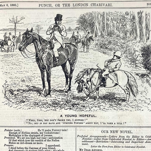 469 - Punch Magazine Including Vol I and other early published perodicals, up to 1882. (14)