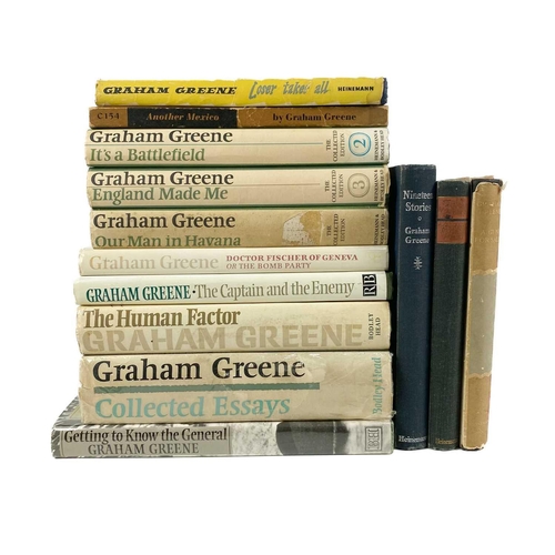 472 - Grahame Greene. Thirteen works, of which four are first editions. 'Nineteen Stories,' first edition,... 