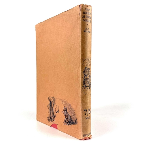 480 - A. A. Milne. 'The House at Pooh Corner Corner,' first edition, original cloth, small nibbles to uncl... 