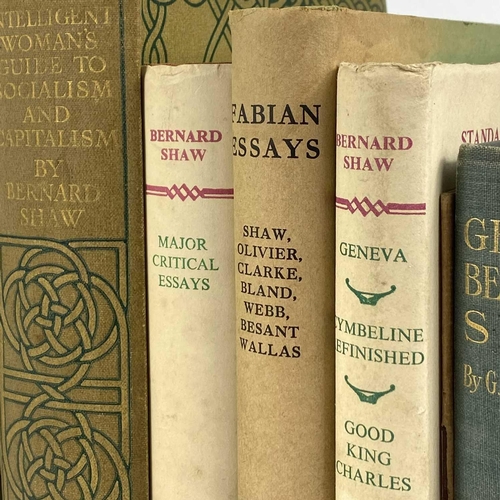 482 - Bernard Shaw. Seven works. 'The Irrational Knot,' first edition, leaves printed in the US, original ... 