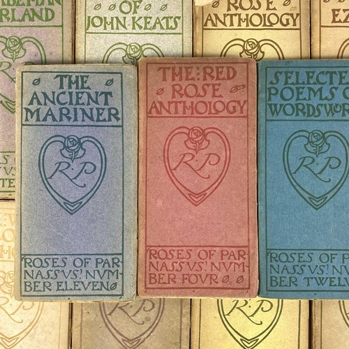 483 - GRANT R. & SON (Pubs). 'Roses Of Parnassus Series'. Fourteen cols, all with thin card wraps (two of ... 