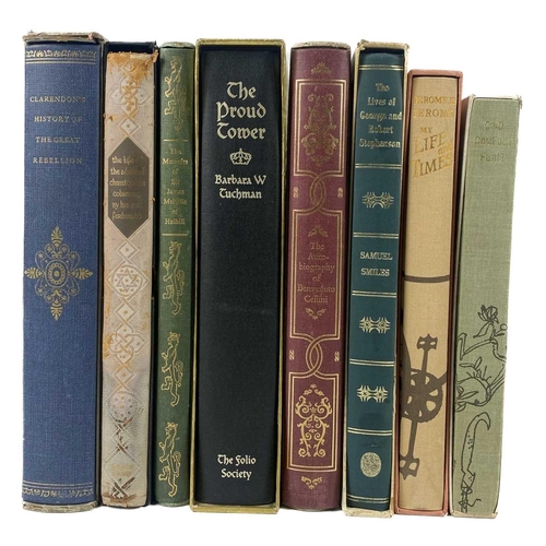 484 - Folio Society. Twenty-one works. Including seven Anthony Trollope's, Laurie Lee and Jerome K. Jerome... 