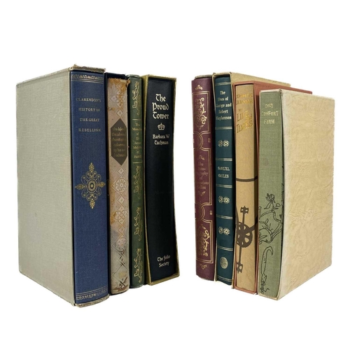 484 - Folio Society. Twenty-one works. Including seven Anthony Trollope's, Laurie Lee and Jerome K. Jerome... 