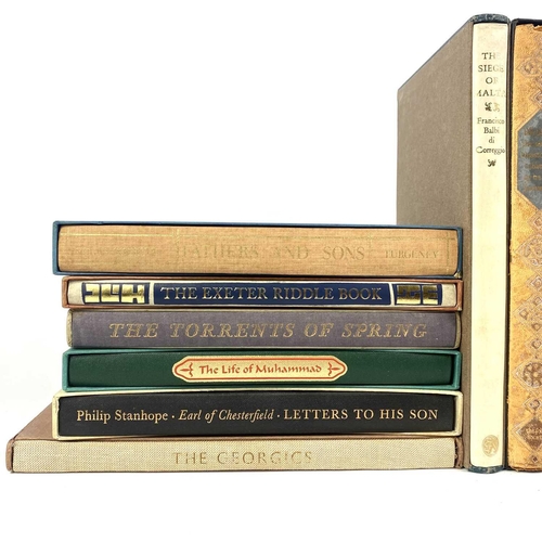 489 - FOLIO SOCIETY The History of Tom Jones by Henry Fielding, together with seventeen other Folio books.