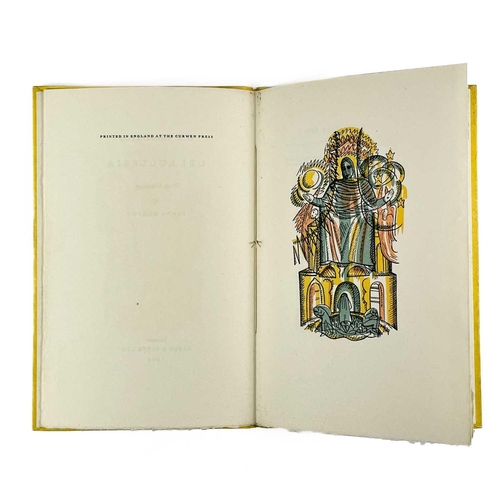 499 - Signed G. K. Chesterton. 'Ubi Ecclesia,' 259/400, large paper edition, flat signed by author, yellow... 