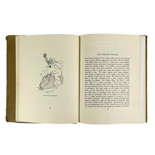 499 - Signed G. K. Chesterton. 'Ubi Ecclesia,' 259/400, large paper edition, flat signed by author, yellow... 