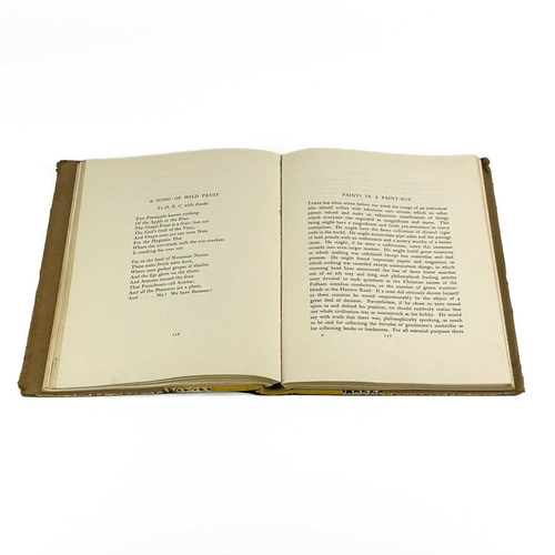 499 - Signed G. K. Chesterton. 'Ubi Ecclesia,' 259/400, large paper edition, flat signed by author, yellow... 