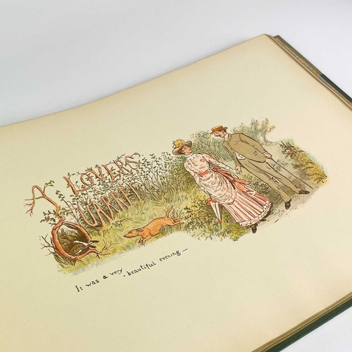 50 - RANDOLPH CALDECOTT. 'Graphic Pictures'. Complete edition, half vellum with green boards, Caldecott g... 