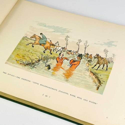 50 - RANDOLPH CALDECOTT. 'Graphic Pictures'. Complete edition, half vellum with green boards, Caldecott g... 