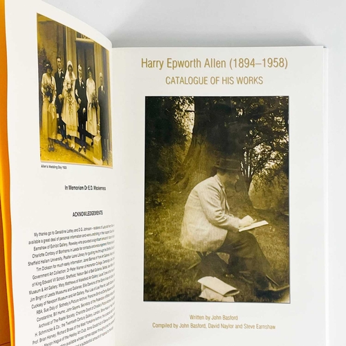 52 - Harry Epworth Allen (1894-1958) 'Catalogue of His works,' written by John Basford, limited edition 5... 