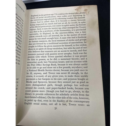 523 - Malcolm Bradbury. First edition. 'Eating People is Wrong,' first edition, original cloth, unclipped ... 