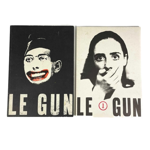 528 - Le Gun Publishing. Two folio sized illustrated art books, edited by Mathew Appleton, Bill Bragg, Nei... 