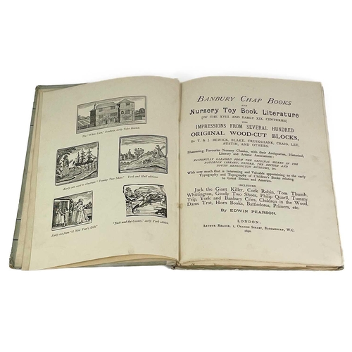 56 - 'Banbury Chap Books'. By Edwin Pearson, limited edtion of 550, cloth backed pictorial boards, some f... 