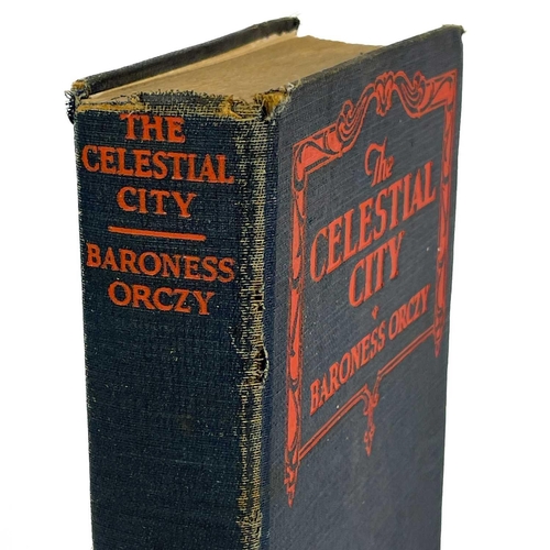 63 - Signed and inscribed Baroness Orczy. 'The Celestial City,' flat signed and inscribed in ink by the a... 