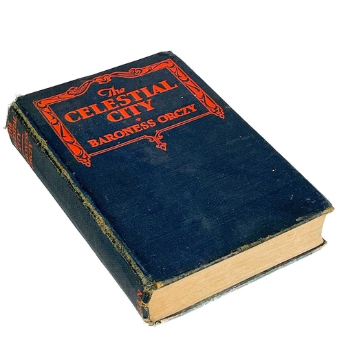 63 - Signed and inscribed Baroness Orczy. 'The Celestial City,' flat signed and inscribed in ink by the a... 