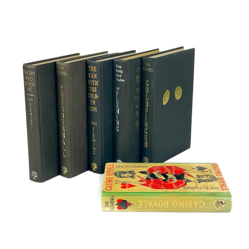 65 - Ian Fleming. Six works of which three are first editions. 'The Man with the Golden Gun,' first editi... 