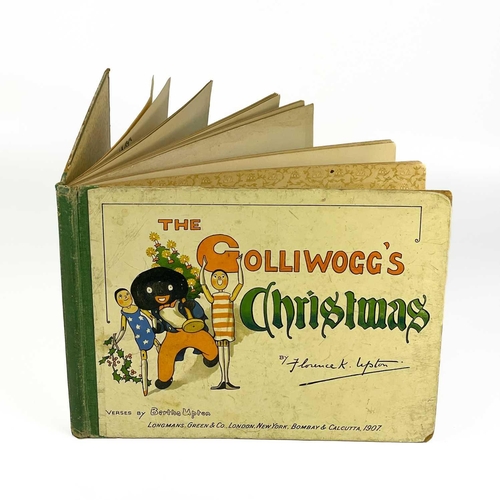 77 - A Bertha Upton work. 'The Goll***gg's Christmas,' first edition, pictorial cloth backed boards, ink ... 