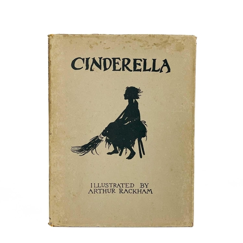 85 - Arthur Rackham Illustrations. 'Cinderella'. First trade edition, original cloth backed pictorial boa... 