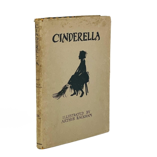 85 - Arthur Rackham Illustrations. 'Cinderella'. First trade edition, original cloth backed pictorial boa... 