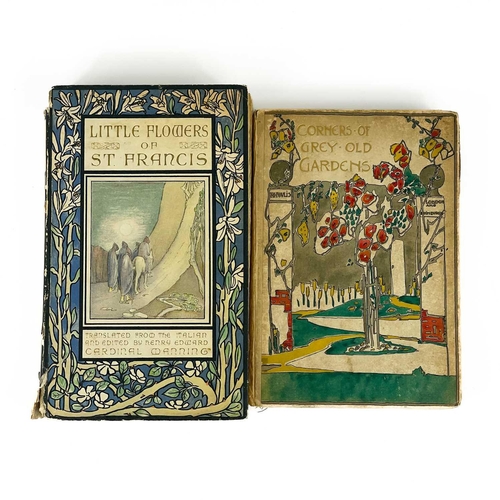 88 - Two works published by T. N. Foulis. JESSIE M KING Illustrations. 'Corners of Grey Old Gardens,' col... 