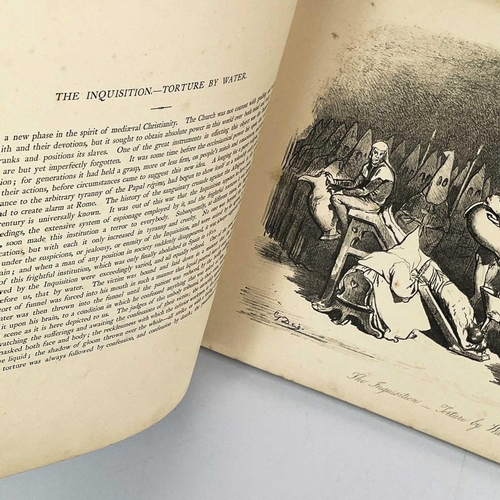 96 - Gustave Dore Illustrations. Four works. 'Historical Cartoons from the 1st Century to the 19th,' reba... 