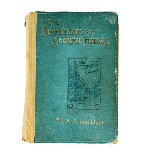 97 - ARTHUR CONAN DOYLE. 'The Adventures of Sherlock Holmes'. First edition, in a perilous condition, ori... 