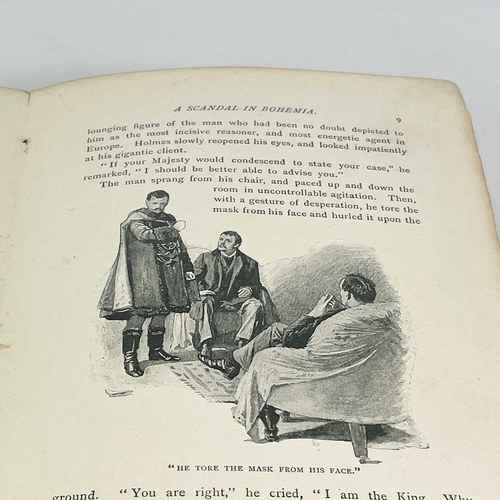 97 - ARTHUR CONAN DOYLE. 'The Adventures of Sherlock Holmes'. First edition, in a perilous condition, ori... 