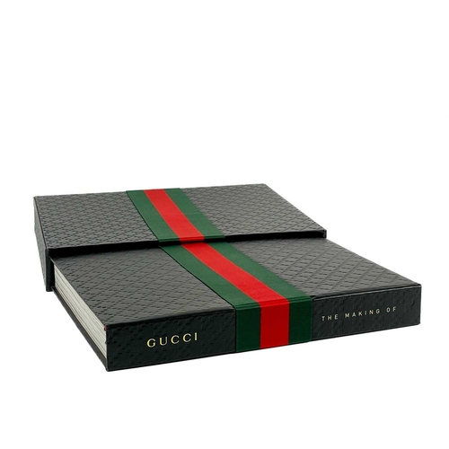 1 - 'Gucci. The Making of'. The luxury edition, full embossed leather with Gucci colour ribon, maching s... 