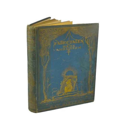 10 - Kay Nielson Illustrations. 'Fairy Tales by Hans Anderson'. First edition, original green silk cloth ... 