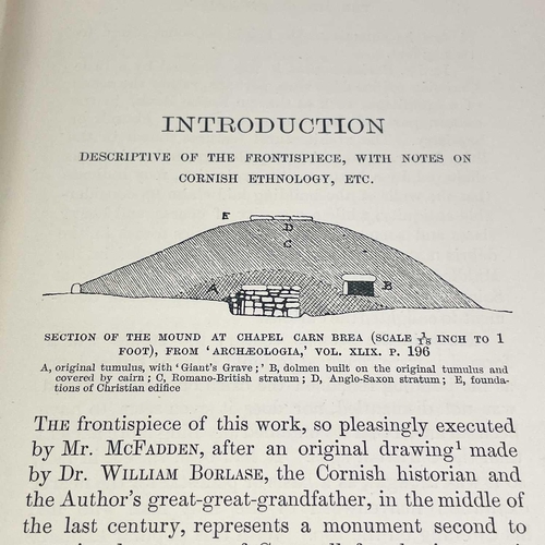 104 - CORNWALL INTEREST. THE AGE OF THE SAINTS. A MONOGRAPH OF EARLY CHRISTIANITY IN CORNWALL WITH THE LEG... 