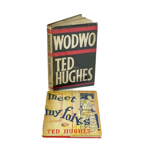 105 - TED HUGHES MEET MY FOLKS By Ted Hughes (1961) Faber and Faber. First edition. VG copy in price clipp... 