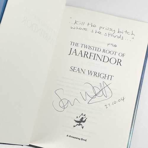 106 - JESSE JAMESON. SEAN WRIGHT : THE TWISTED ROOT OF JAARFINDOR By Sean Wright (2004) First edition Fine... 