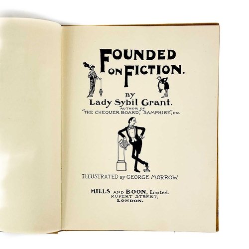 107 - Six illustrated works. GERALD GOULD and WILL DYSON. 'Lady Adela,' first edition, nibbles and loss to... 