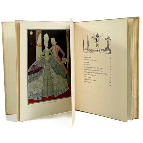 11 - Harry Clarke Illustrations. 'The Fairy Tales of Perrault'. First edition, staining to original origi... 