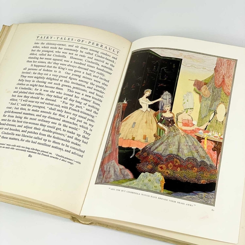 11 - Harry Clarke Illustrations. 'The Fairy Tales of Perrault'. First edition, staining to original origi... 