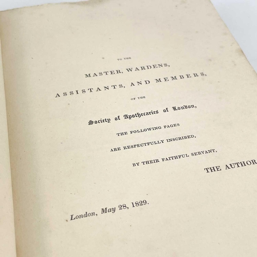 113 - A MANUAL OF PHARMACY By William Thomas Brande (1829) London : Thomas and George Underwood. Second ed... 