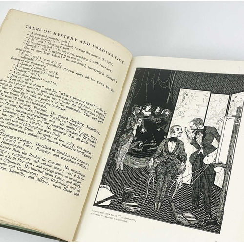 12 - Harry Clarke Illustrations. 'Tales of Mystery and Imagination'. By Edgar Allan Poe, reprint, handsom... 