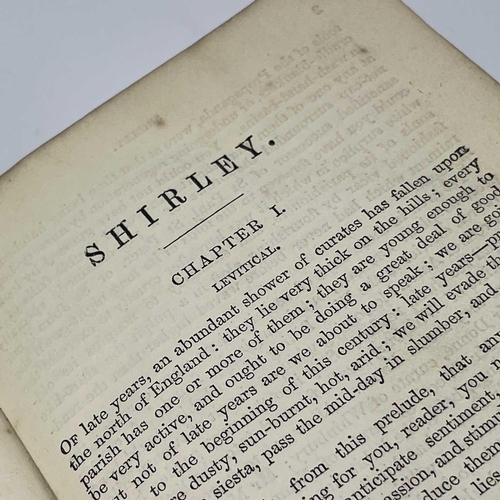 13 - Bronte sisters interest. Three works. 'Wuthering Heights' by Ellis Bell (Emily Bronte) and 'Agnes Gr... 