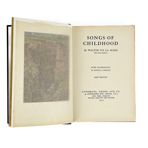 130 - Walter De La Mare. Six works. 'Ding Dong Bell,' first edition, original cloth, unclipped dj, Selwyn ... 