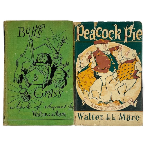 130 - Walter De La Mare. Six works. 'Ding Dong Bell,' first edition, original cloth, unclipped dj, Selwyn ... 