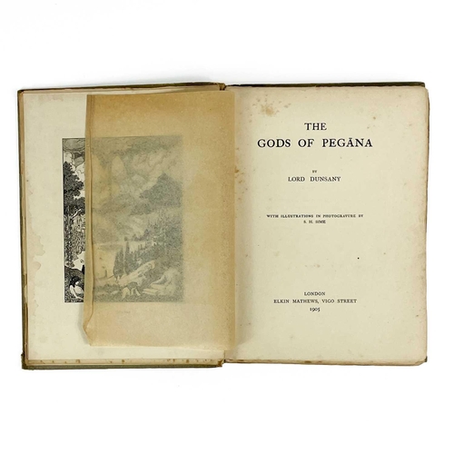 131 - Lord Dunsany (Edward Plunkett). Three first editions. 'Time and the Gods,' first edition, cloth back... 