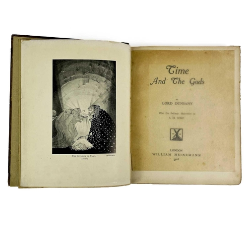 131 - Lord Dunsany (Edward Plunkett). Three first editions. 'Time and the Gods,' first edition, cloth back... 